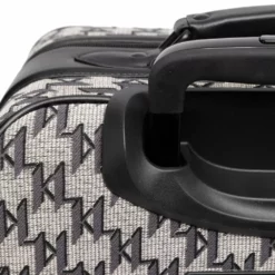 Karl Lagerfeld K/Monogram jacquard suitcase