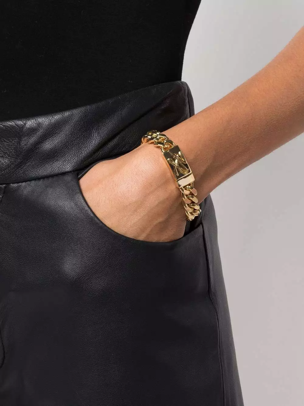 Karl Lagerfeld Autograph chain bracelet