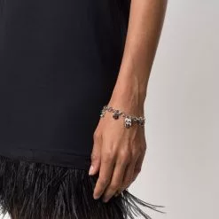 Karl Lagerfeld Ikonik multi-charm bracelet