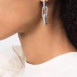 Karl Lagerfeld Chain drop earrings