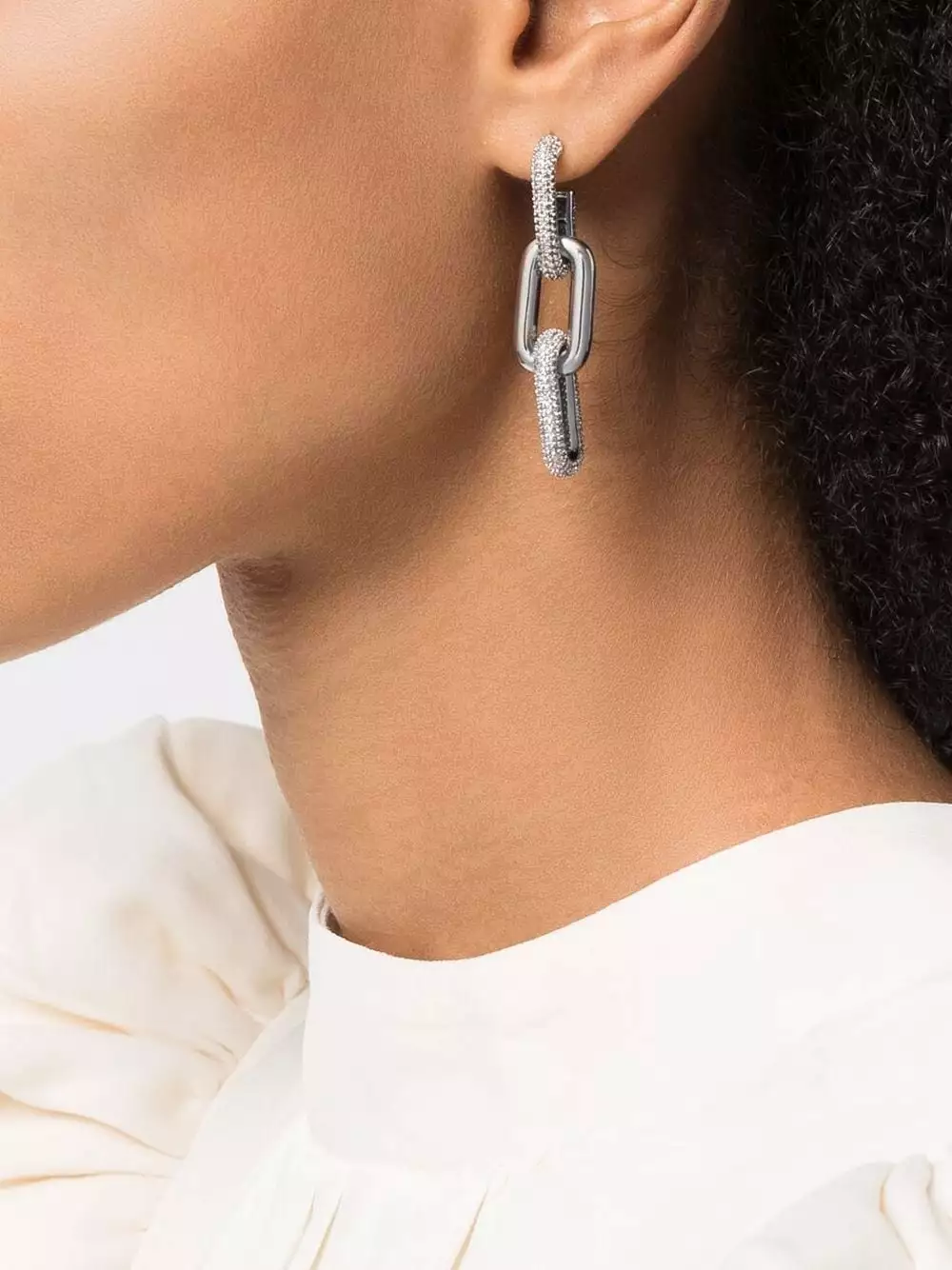 Karl Lagerfeld Chain drop earrings