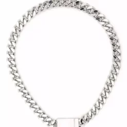 Karl Lagerfeld Autograph chain necklace