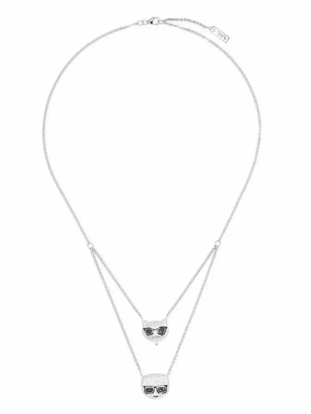 Karl Lagerfeld Ikonik Karl Choupette necklace