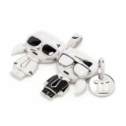 Karl Lagerfeld Zodiac Gemini pendant