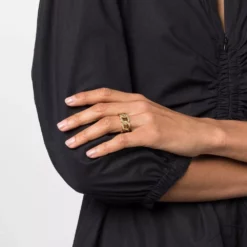 Karl Lagerfeld Autograph Chain ring