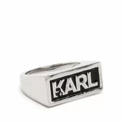 Karl Lagerfeld Karl small signet ring