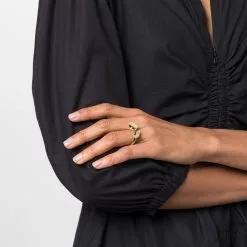 Karl Lagerfeld Ikonik Karl Choupette ring