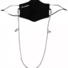 Karl Lagerfeld K/Ikonik chain-link face mask