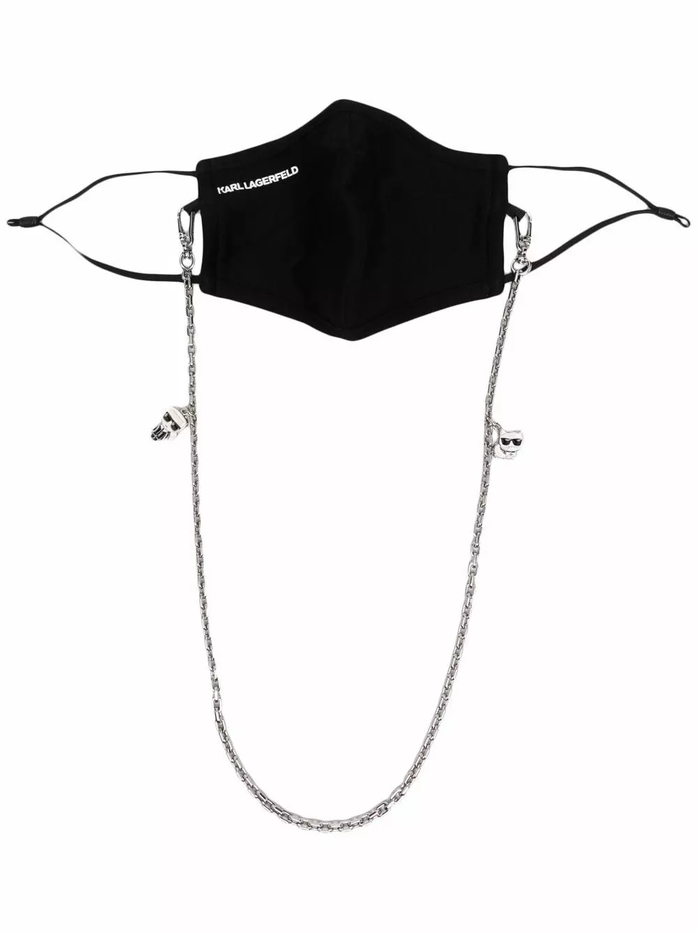 Karl Lagerfeld K/Ikonik chain-link face mask