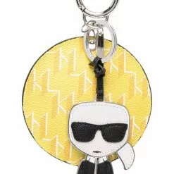 Karl Lagerfeld K/Ikonik monogram keychain