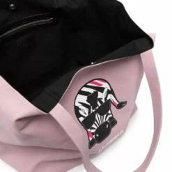 Karl Lagerfeld Karlimals zebra tote bag