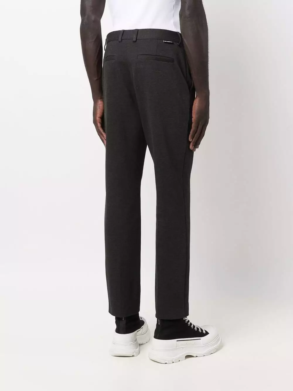 Karl Lagerfeld Punto straight-leg trousers
