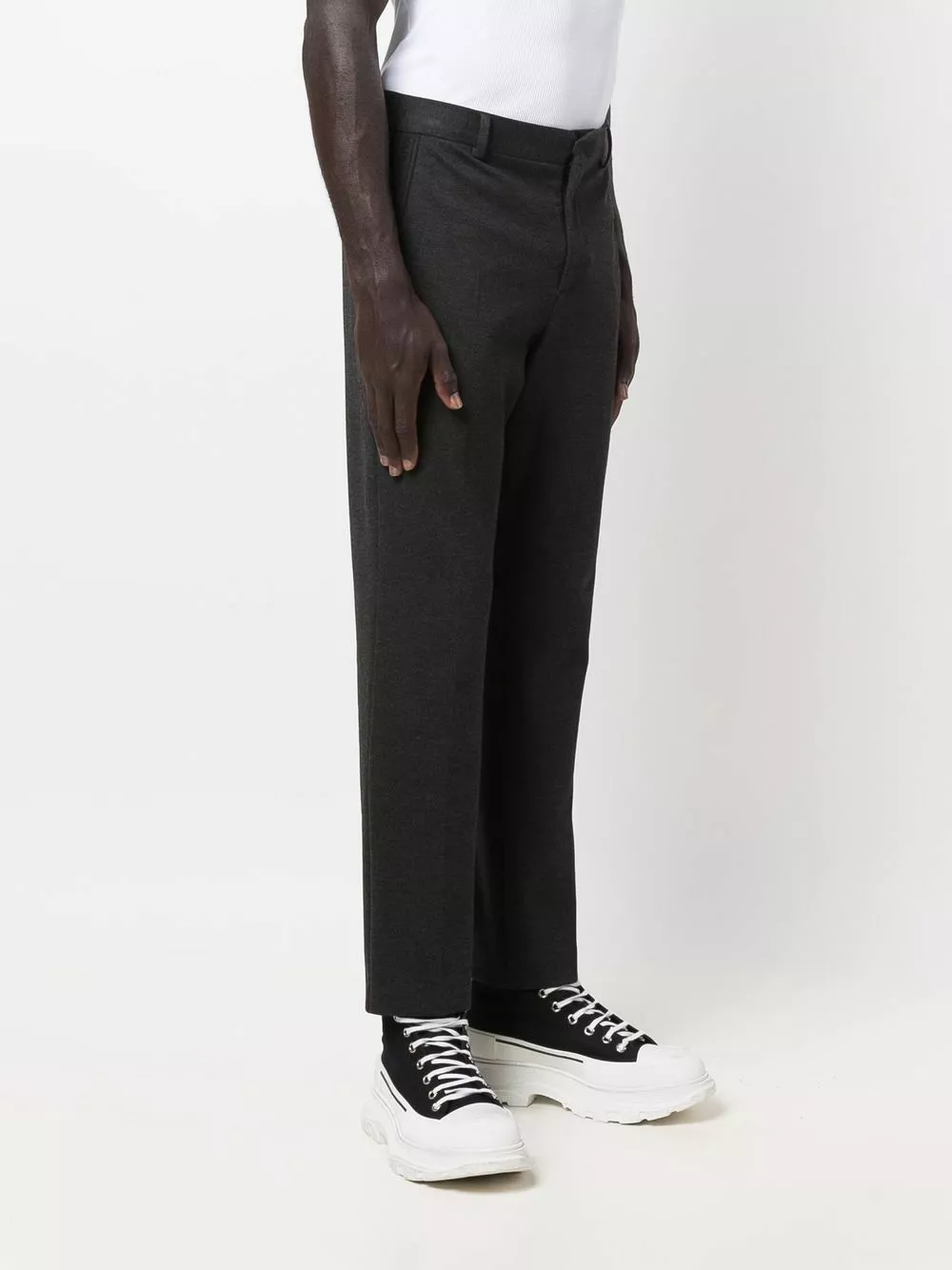 Karl Lagerfeld Punto straight-leg trousers