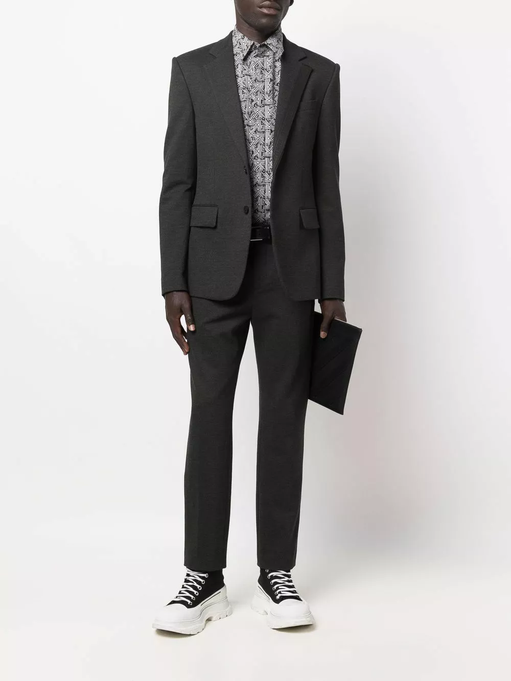 Karl Lagerfeld Punto straight-leg trousers