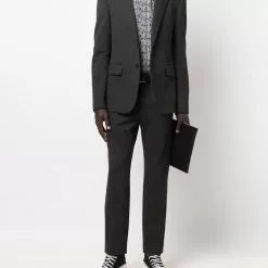 Karl Lagerfeld K print poplin shirt