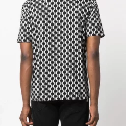 Karl Lagerfeld monogram-print short-sleeved T-shirt