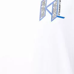 Karl Lagerfeld logo-print short-sleeved T-shirt