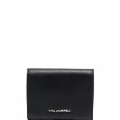 Karl Lagerfeld K/Ikonik Choup leather wallet