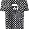Karl Lagerfeld Ikonik logo-print crewneck T-shirt