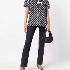 Karl Lagerfeld Ikonik logo-print crewneck T-shirt