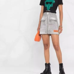 Karl Lagerfeld Ikonik logo crocodile T-shirt