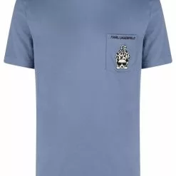 Karl Lagerfeld Ikonik animal-logo crewneck T-shirt