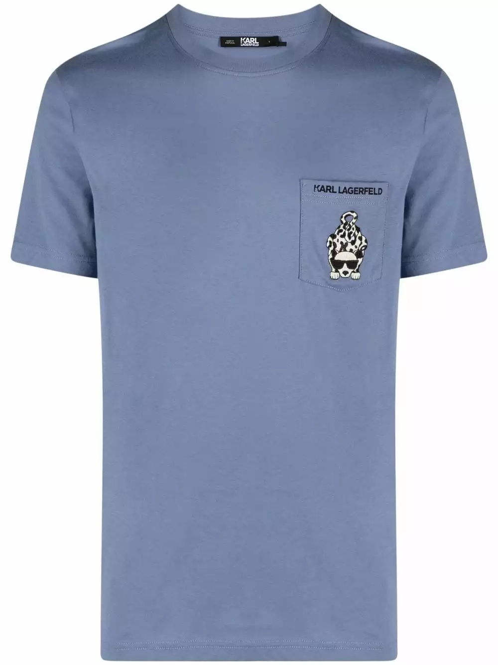 Karl Lagerfeld Ikonik animal-logo crewneck T-shirt