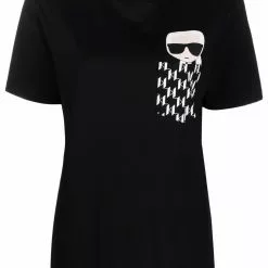 Karl Lagerfeld pocket monogram T-shirt