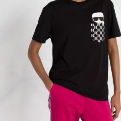 Karl Lagerfeld pocket monogram T-shirt