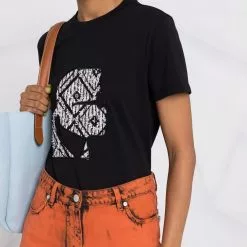 Karl Lagerfeld Profile-print T-shirt