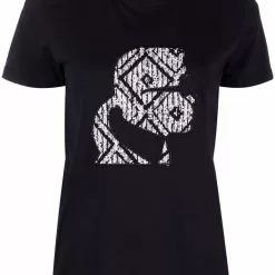 Karl Lagerfeld Profile-print T-shirt
