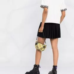 Karl Lagerfeld bouclé collar polo shirt