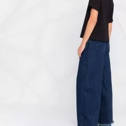 Karl Lagerfeld braided tape organic cotton T-shirt