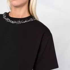 Karl Lagerfeld braided tape organic cotton T-shirt