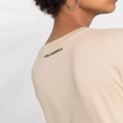 Karl Lagerfeld Ikonik mini Karl cotton T-shirt