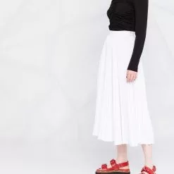 Karl Lagerfeld ruched-design top