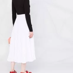 Karl Lagerfeld ruched-design top