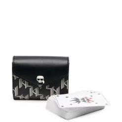 Karl Lagerfeld K/Ikonik monogram card game