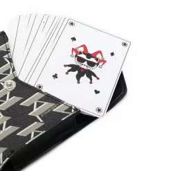 Karl Lagerfeld K/Ikonik monogram card game