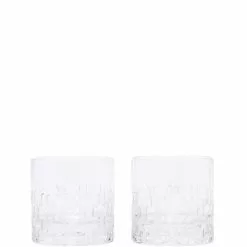 Karl Lagerfeld Monogram glass set