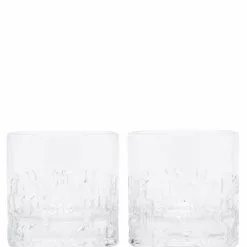 Karl Lagerfeld Monogram glass set