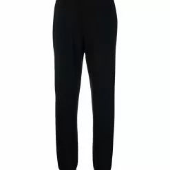 Karl Lagerfeld logo cashmere trousers