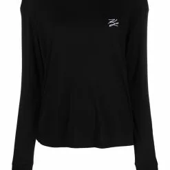 Karl Lagerfeld embroidered-logo travel loungewear set