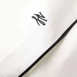 Karl Lagerfeld satin logo kimono