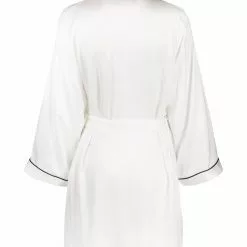 Karl Lagerfeld satin logo kimono