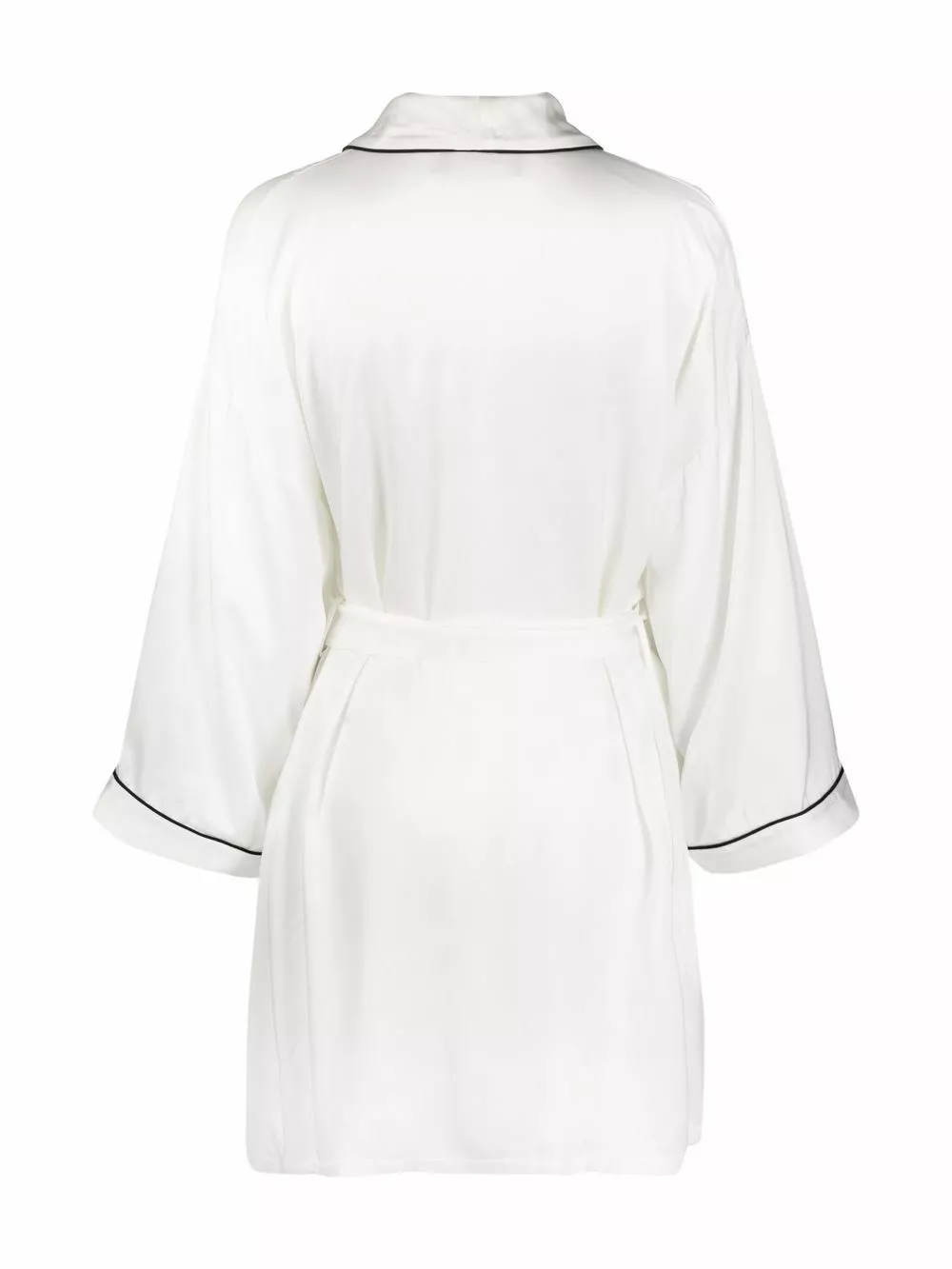 Karl Lagerfeld satin logo kimono