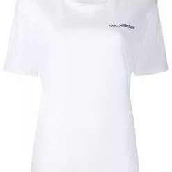 Karl Lagerfeld logo-print pajama set