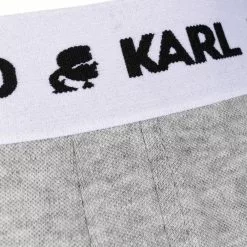 Karl Lagerfeld logo-print pajama set