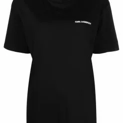 Karl Lagerfeld logo-print pyjama set