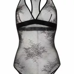 Karl Lagerfeld tailored lace body